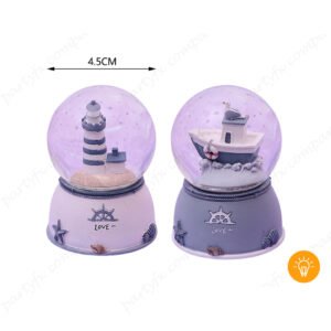 Bola de cristal con luz-4.5cm