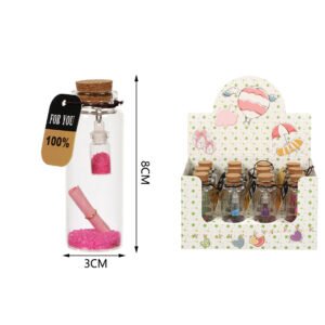 BOTELLA ARTESANAL DECORATIVA