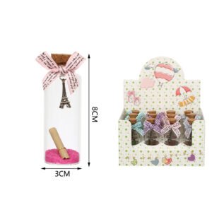 BOTELLA ARTESANAL DECORATIVA