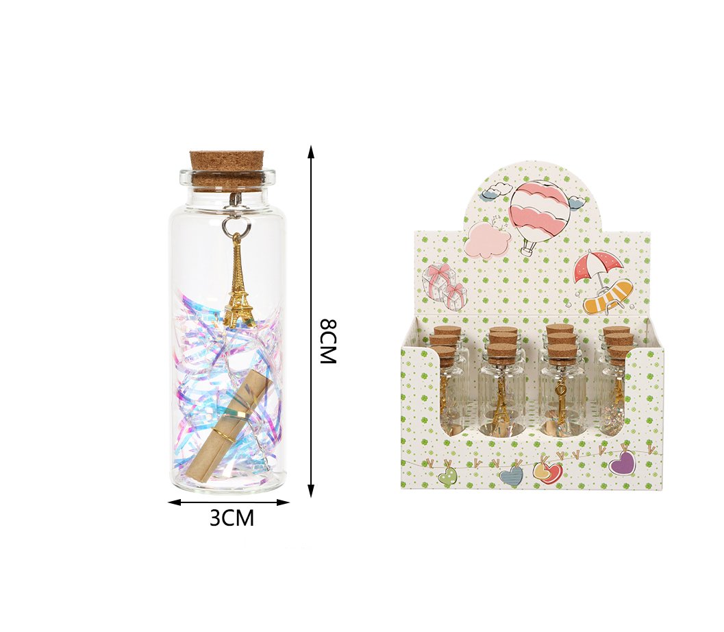 BOTELLA ARTESANAL DECORATIVA