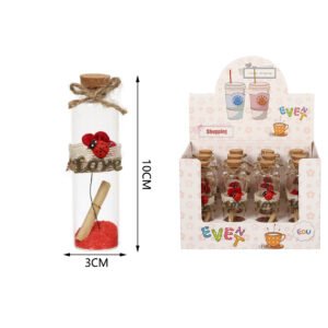 BOTELLA ARTESANAL DECORATIVA