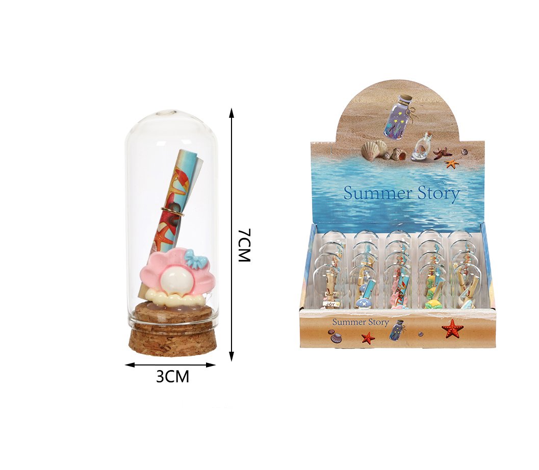 BOTELLA ARTESANAL DECORATIVA