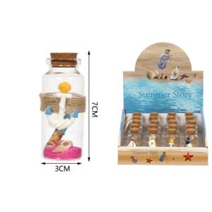 BOTELLA ARTESANAL DECORATIVA