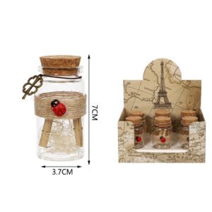 BOTELLA ARTESANAL DECORATIVA