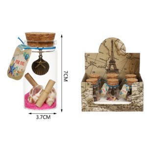 BOTELLA ARTESANAL DECORATIVA