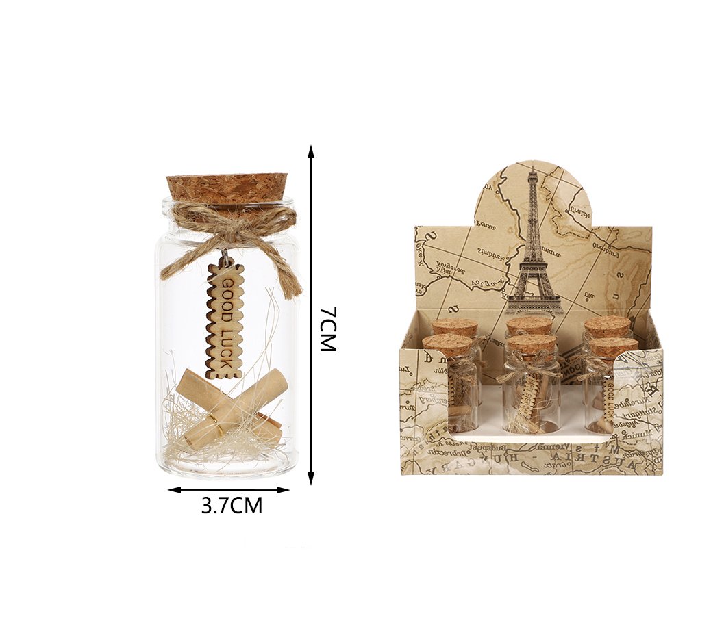 BOTELLA ARTESANAL DECORATIVA