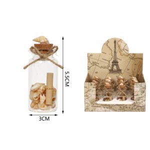 BOTELLA ARTESANAL DECORATIVA