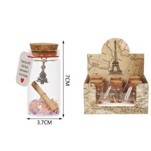 BOTELLA ARTESANAL DECORATIVA