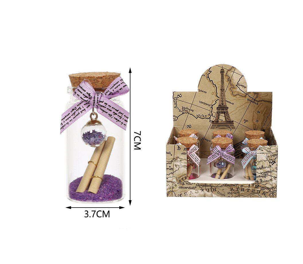 BOTELLA ARTESANAL DECORATIVA