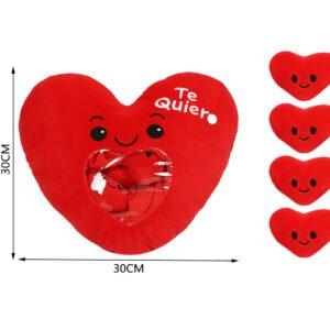 Cojin en forma de corazon-30×30cm