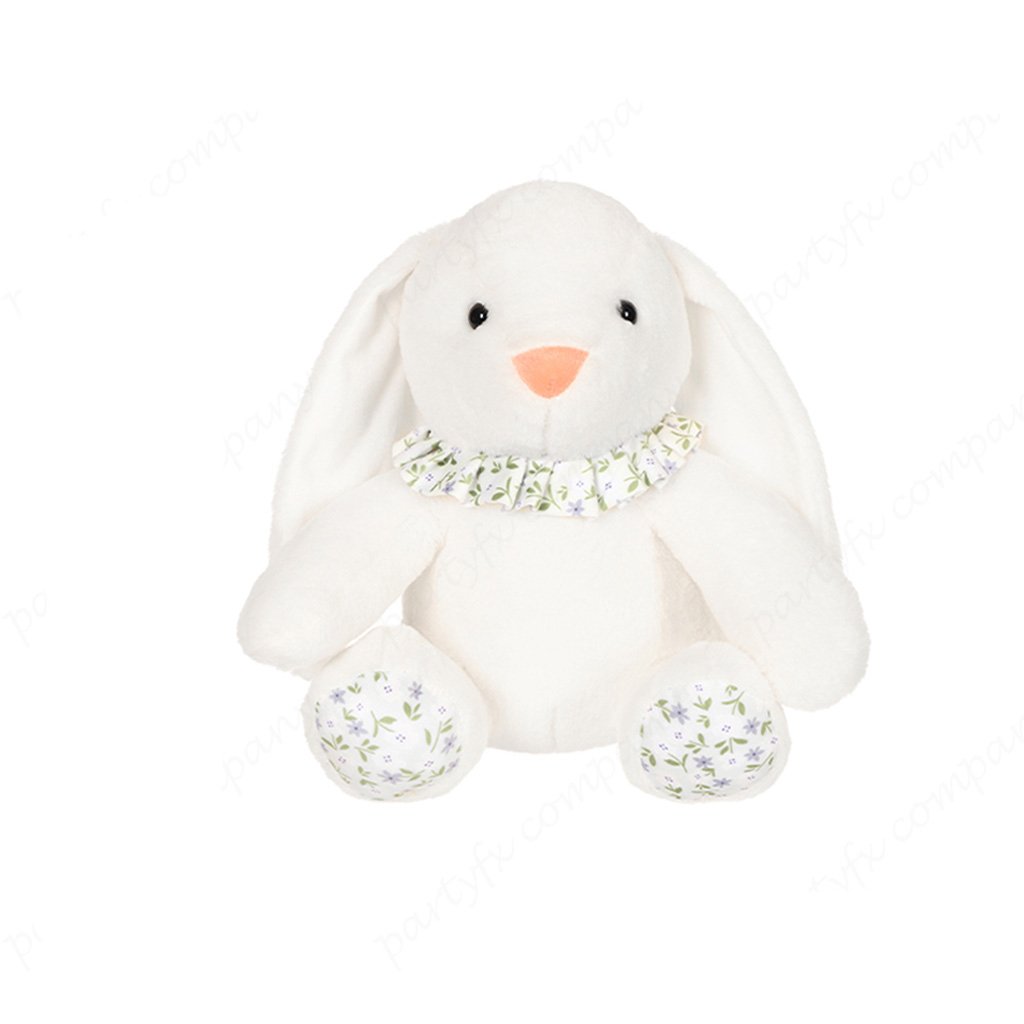 Conejo blanco de peluche-25cm
