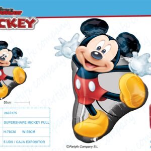 Mickey Full Body GLOBO FOIL  55 cm x 78 cm
