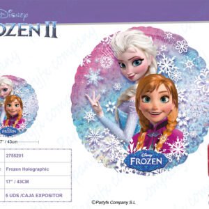 Frozen Holographic GLOBO FOIL  43 cm