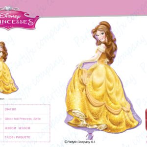 SuperShape Belle Globo foil 60 x 99 cm