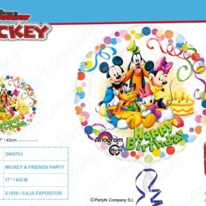 Mickey & Friends Party GLOBO FOIL  43cm
