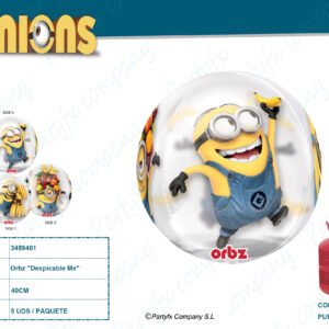 Orbz "Despicable Me" Globo foil Clear,38 x 40cm