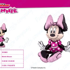 Sitter Minnie Mouse Globo foil