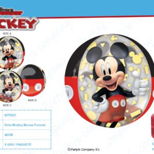 Orbz Mickey Mouse Forever Globo foil 38cm x 40cm