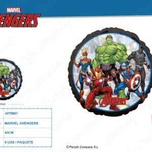 Standard Marvel Avengers Power Unite Globo foil