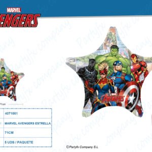 Jumbo Marvel Avengers Power Unite Globo foil