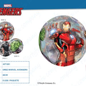 Orbz Marvel Avengers Power Unite Globo foil