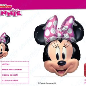 SuperShape Minnie Mouse Forever Globo foil 53cm x 66cm