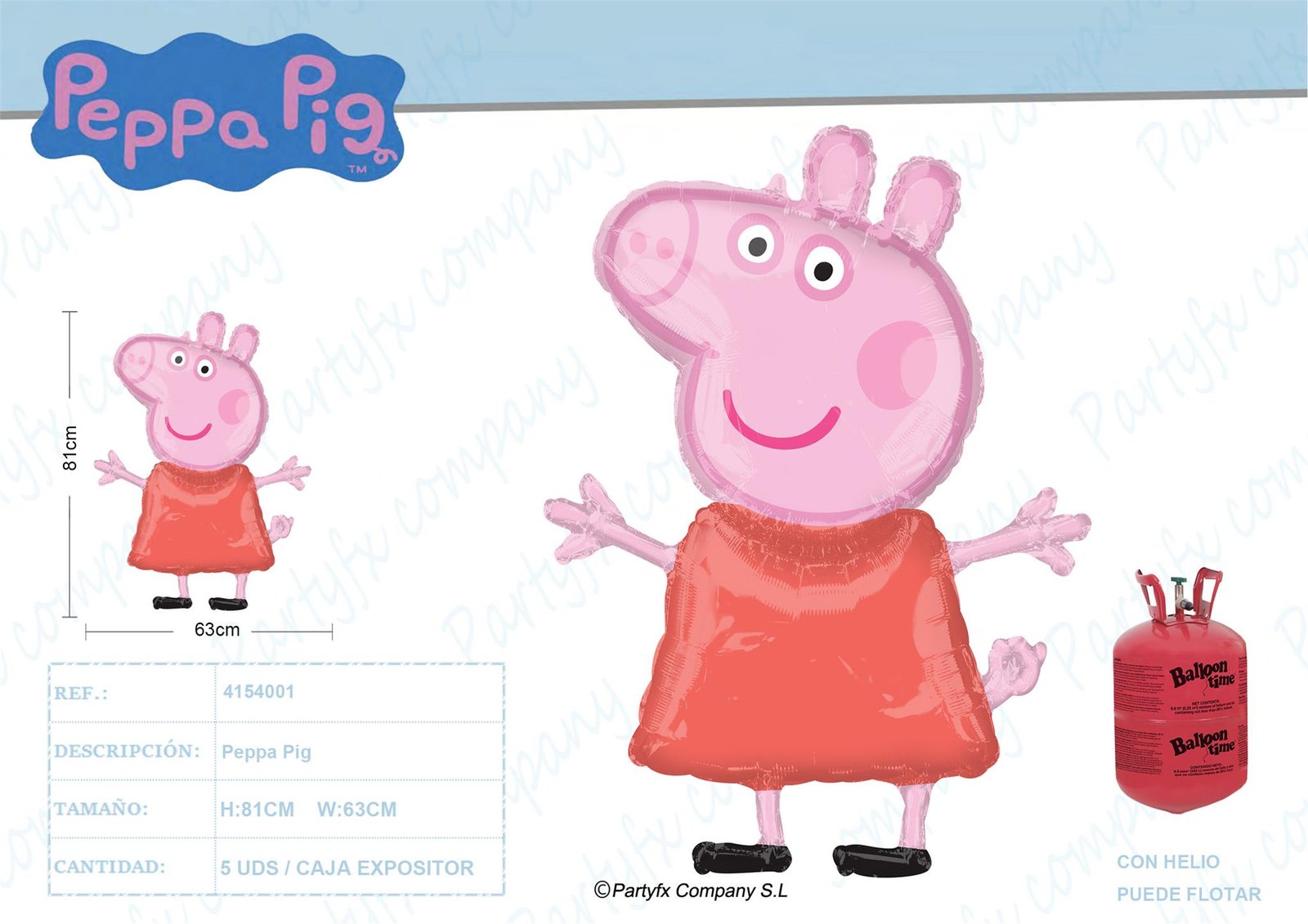 Peppa Pig GLOBO FOIL