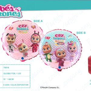 GLOBO FOIL 187046 CM. BEBES LLORONES
