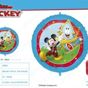 GLOBO FOIL DE MICKEY ROCK THE HOUSE