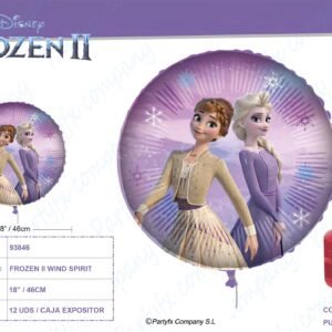 GLOBOS DE FOIL FROZEN II WIND SPIRIT 46CM