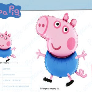 GLOBO FOIL GEORGE PIG 87CM X 70CM