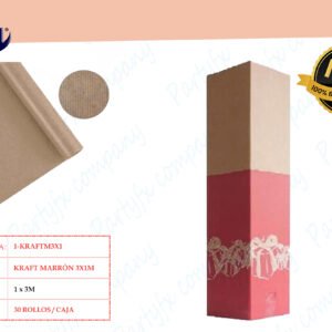 ROLLOS PAPEL KRAFTB 3M X 1M