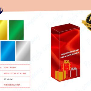 ROLLOS  METAL LISO   1,5M X 70CM