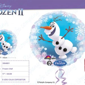 Frozen Olaf GLOBO FOIL  43 cm