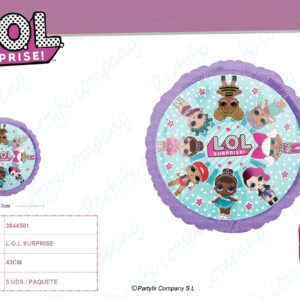 Standard LOL Surprise Globo foil 43x43cm