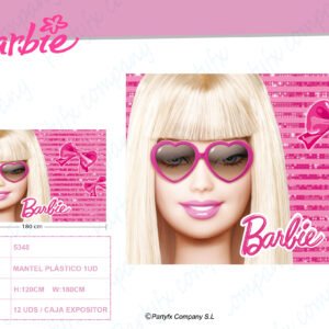 MANTEL DE PLASTICO DE BARBIE FABULOUS