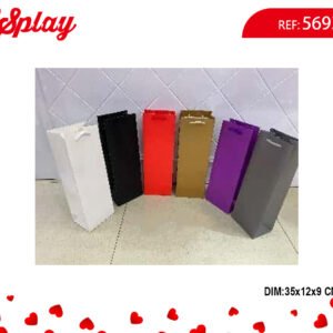 BOLSA DE VINO 35*12*9CM