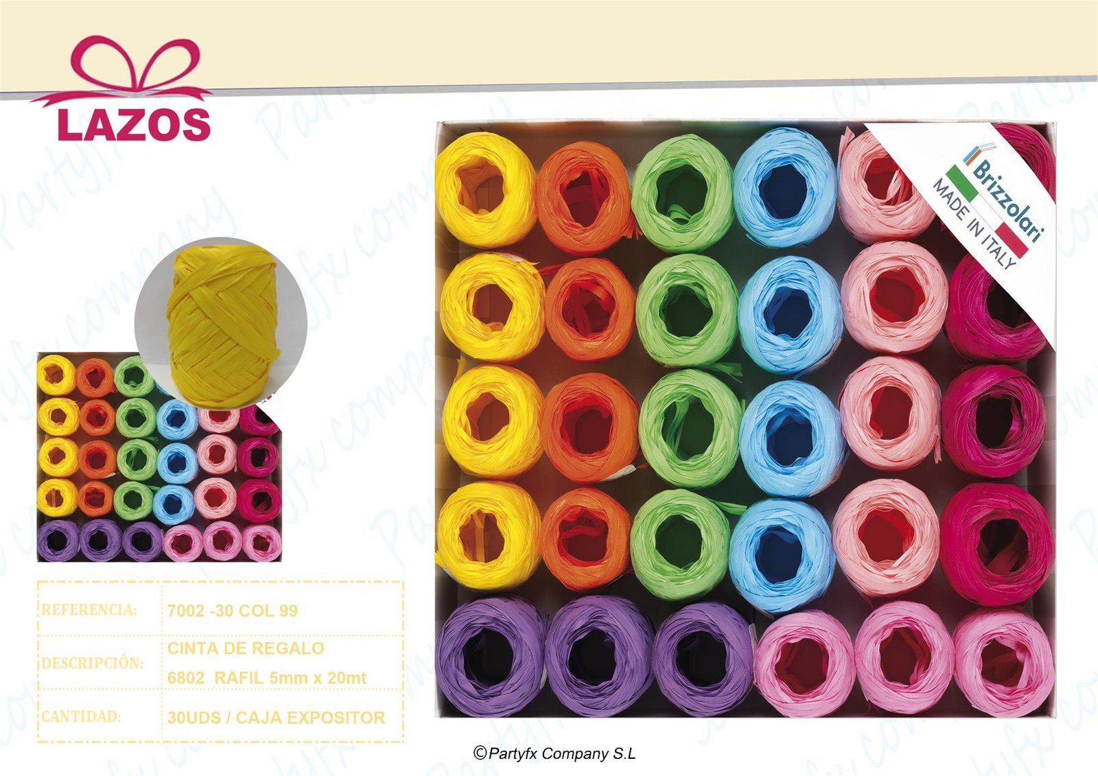 7002 -30 OVINE MT 20 RAFIL 6802 MM5IMBALLO DA 22