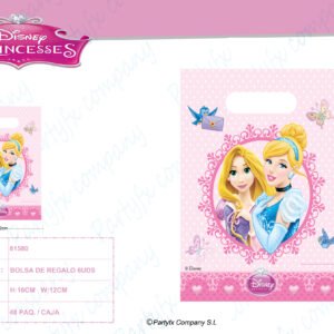 6 Bolsas de caramelo Princess