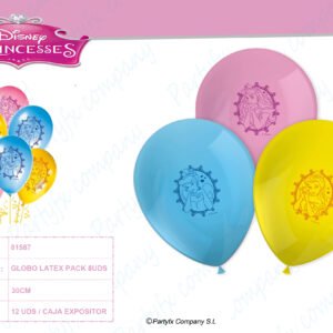 GLOBOS DE PRINCESA  PK-8UDS