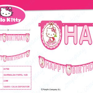 GUIRNALDA DE HELLO KITTY
