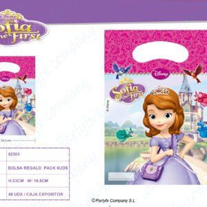 BOLSA DE REGALO SOFIA THE FIRST PK-6UDS