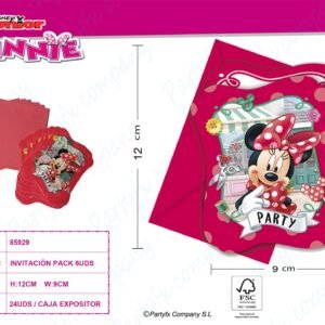 TARJETAS DE INVITACION MINNIE