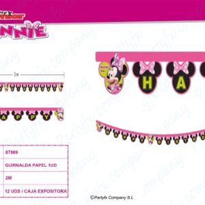 GUIRNALDA DE MINNIE HAPPY HELPERS