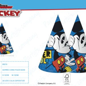GORROS DE MICKEY SUPER COOL  PK-6UDS