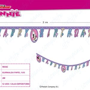GUIRNALDA DE MINNIE UNICORN