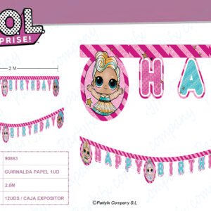 GUIRNALDA DE L.O.L GLITTERATI