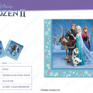 SERVILLETA FSC 2CAPAS DE FROZEN CLASSIC PACK 16UDS