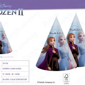 GORRO DE FROZEN II   PK-6UNDS