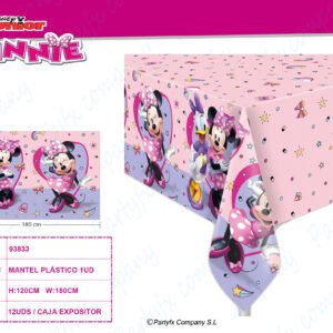 MANTEL PLASTICO DE MINNIE JUNIOR